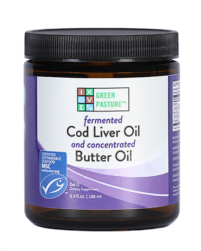 Fermented Cod Liver Oil and Concentrated Butter Oil Blend - Unflavored 188 ml - Image 3